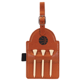 Golf Bag Tag with Wooden Tees