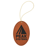 Oval Ornament with Gold String-AKD Ink