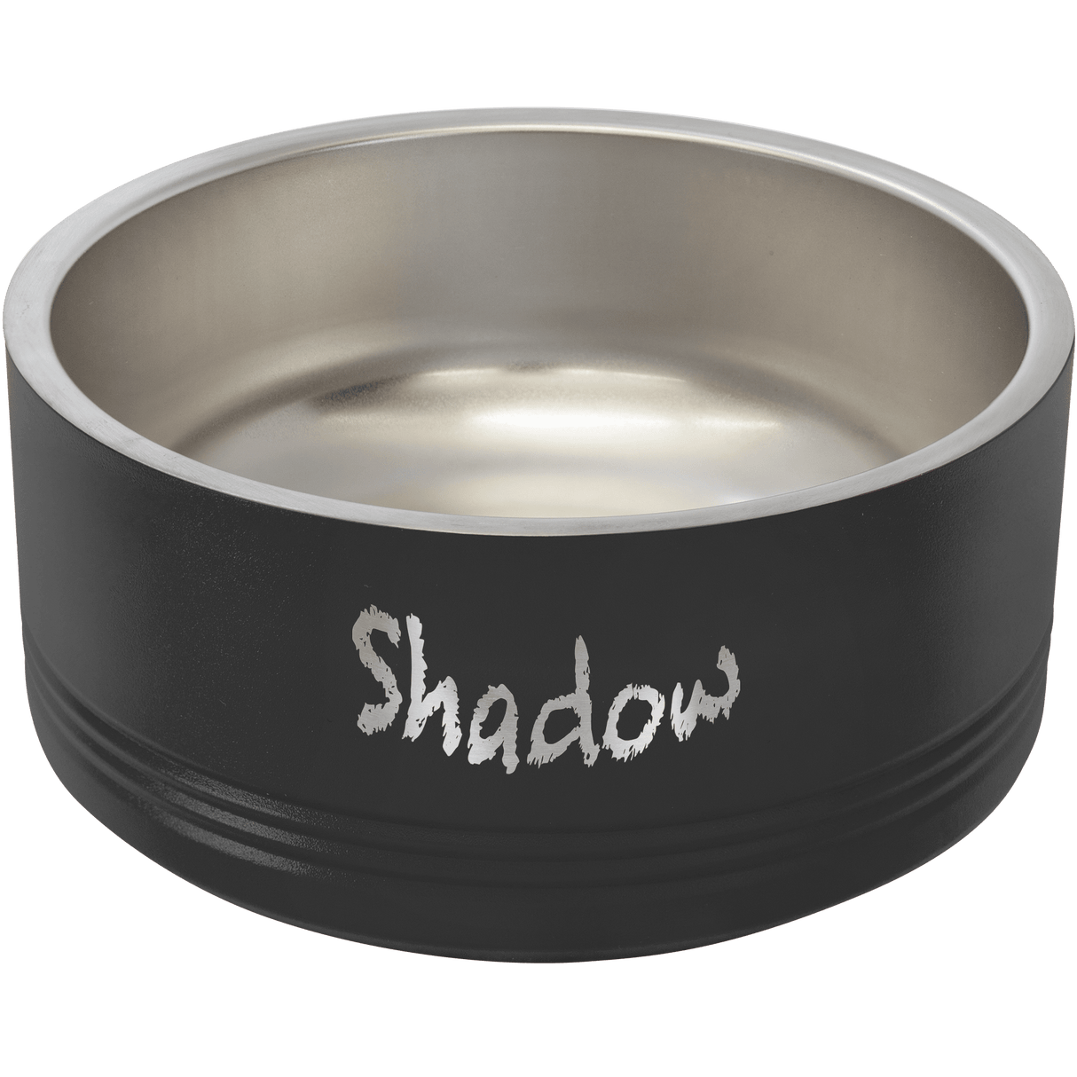 32 oz. Polar Camel Powder Coated Stainless Steel Medium Dog Bowl