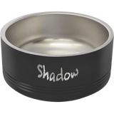 32 oz. Polar Camel Powder Coated Stainless Steel Medium Dog Bowl