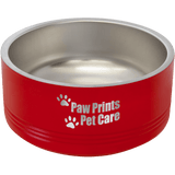 32 oz. Polar Camel Powder Coated Stainless Steel Medium Dog Bowl