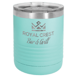 10 Oz. Polar Camel Ringneck Tumbler With Clear Lid