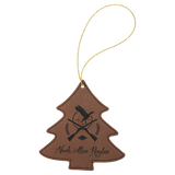 Tree Ornament with Gold String-AKD Ink