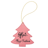 Tree Ornament with Gold String-AKD Ink