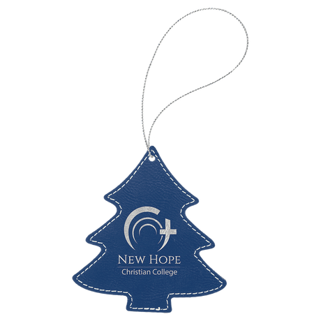 Tree Ornament with Silver String-AKD Ink