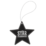 Star Ornament with Gold String-AKD Ink