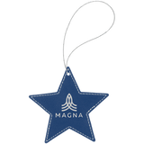 Star Ornament with Gold String-AKD Ink