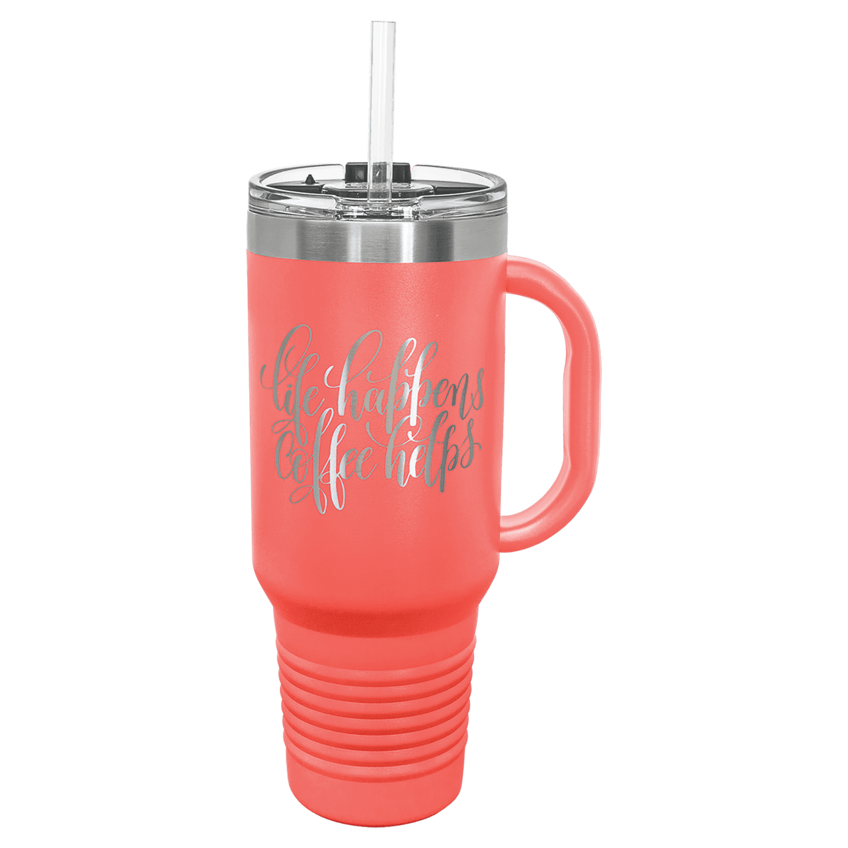 40 oz. Polar Camel Travel Mug with Straw and Snap Lid