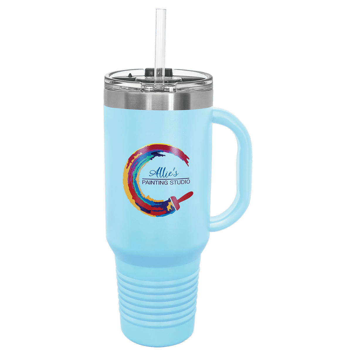 40 oz. Polar Camel Travel Mug with Straw and Snap Lid