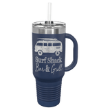 40 oz. Polar Camel Travel Mug with Straw and Snap Lid