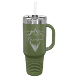 40 oz. Polar Camel Travel Mug with Straw and Snap Lid