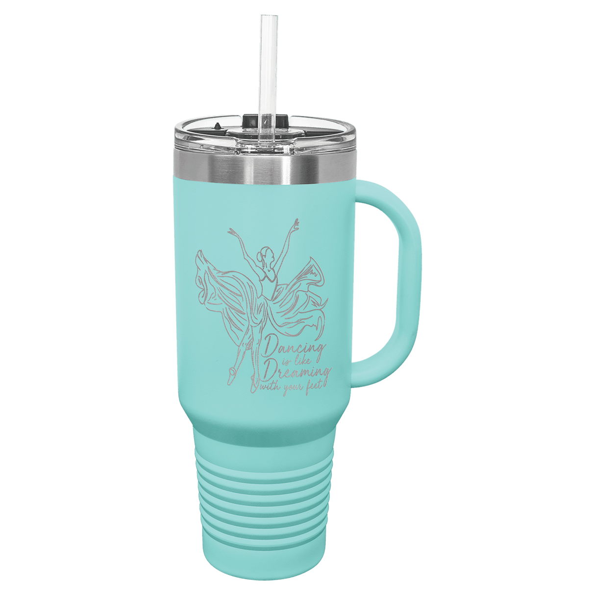 40 oz. Polar Camel Travel Mug with Straw and Snap Lid