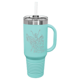 40 oz. Polar Camel Travel Mug with Straw and Snap Lid