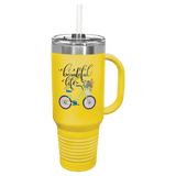 40 oz. Polar Camel Travel Mug with Straw and Snap Lid