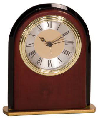 Arch Glass Desk Clock