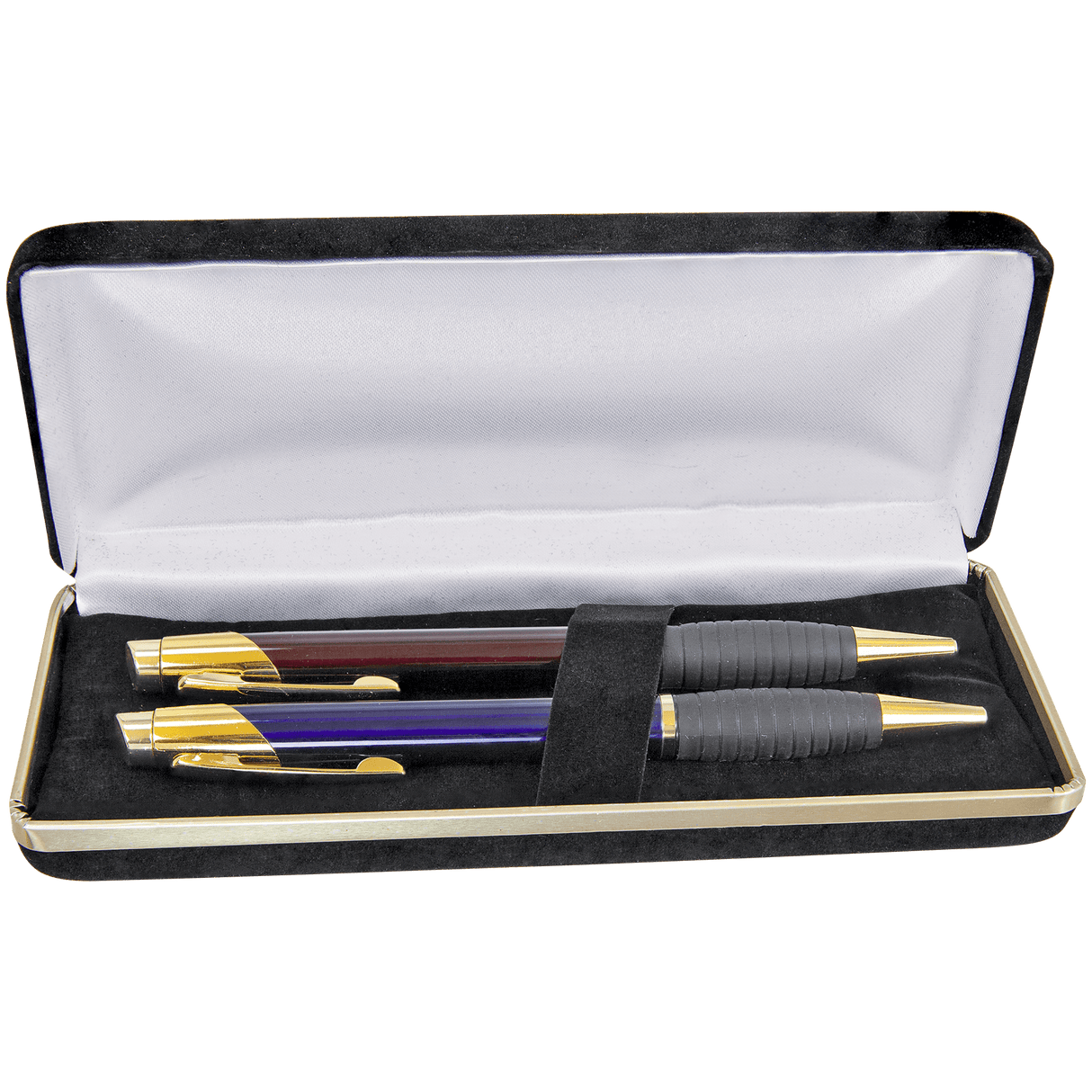 6 1/2" x 2 3/4" Black Velvet Pen Case (Case only, pen not included)