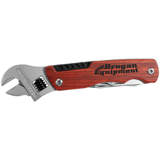 6 1/2" Wrench Multi-Tool with Wood Handle/Bag