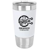 20 oz. Tumbler with Silicone Grip and Clear Lid