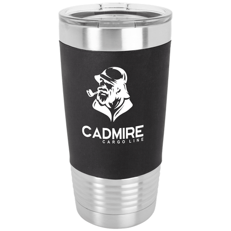 20 oz. Tumbler with Silicone Grip and Clear Lid