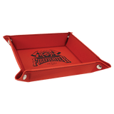 Snap Up Tray with Silver Snaps