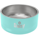 64 oz. Polar Camel Powder Coated Stainless Steel Large Dog Bowl