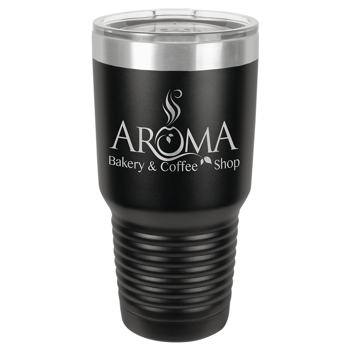 30 Oz. Polar Camel Vacuum Insulated Ringneck Tumbler With Clear Lid