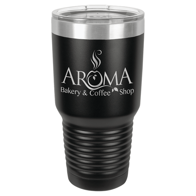 30 Oz. Polar Camel Vacuum Insulated Ringneck Tumbler With Clear Lid