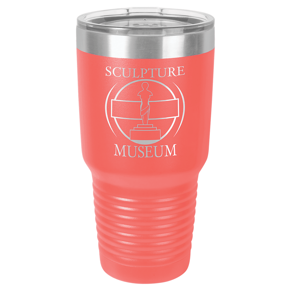 30 Oz. Polar Camel Vacuum Insulated Ringneck Tumbler With Clear Lid