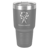 30 oz. Polar Camel Vacuum Insulated Ringneck Tumbler with Clear Lid