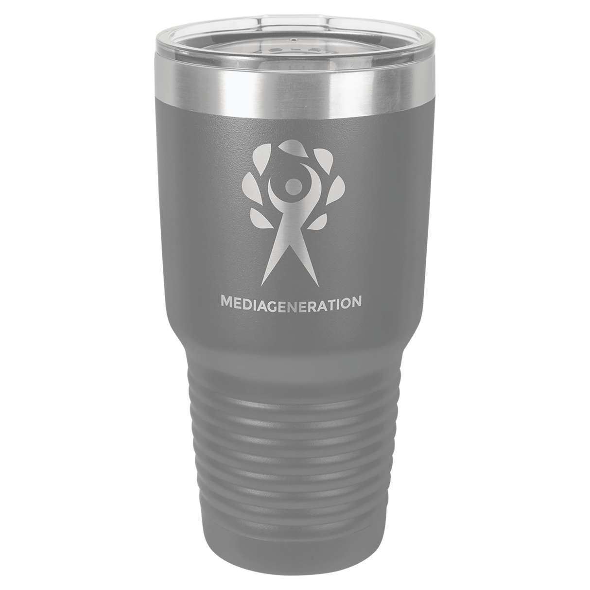 30 Oz. Polar Camel Vacuum Insulated Ringneck Tumbler With Clear Lid