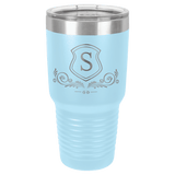 30 oz. Polar Camel Vacuum Insulated Ringneck Tumbler with Clear Lid