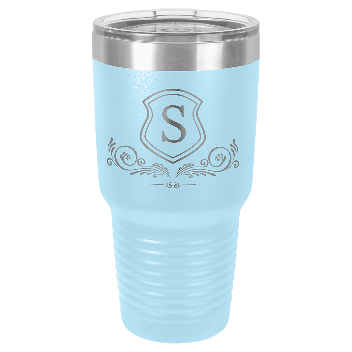 30 Oz. Polar Camel Vacuum Insulated Ringneck Tumbler With Clear Lid