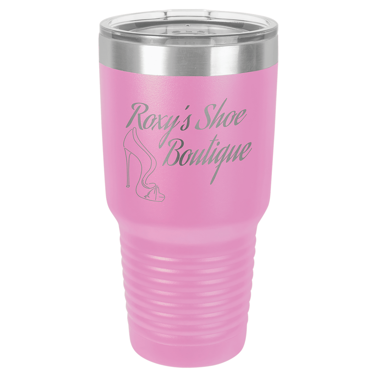 30 Oz. Polar Camel Vacuum Insulated Ringneck Tumbler With Clear Lid