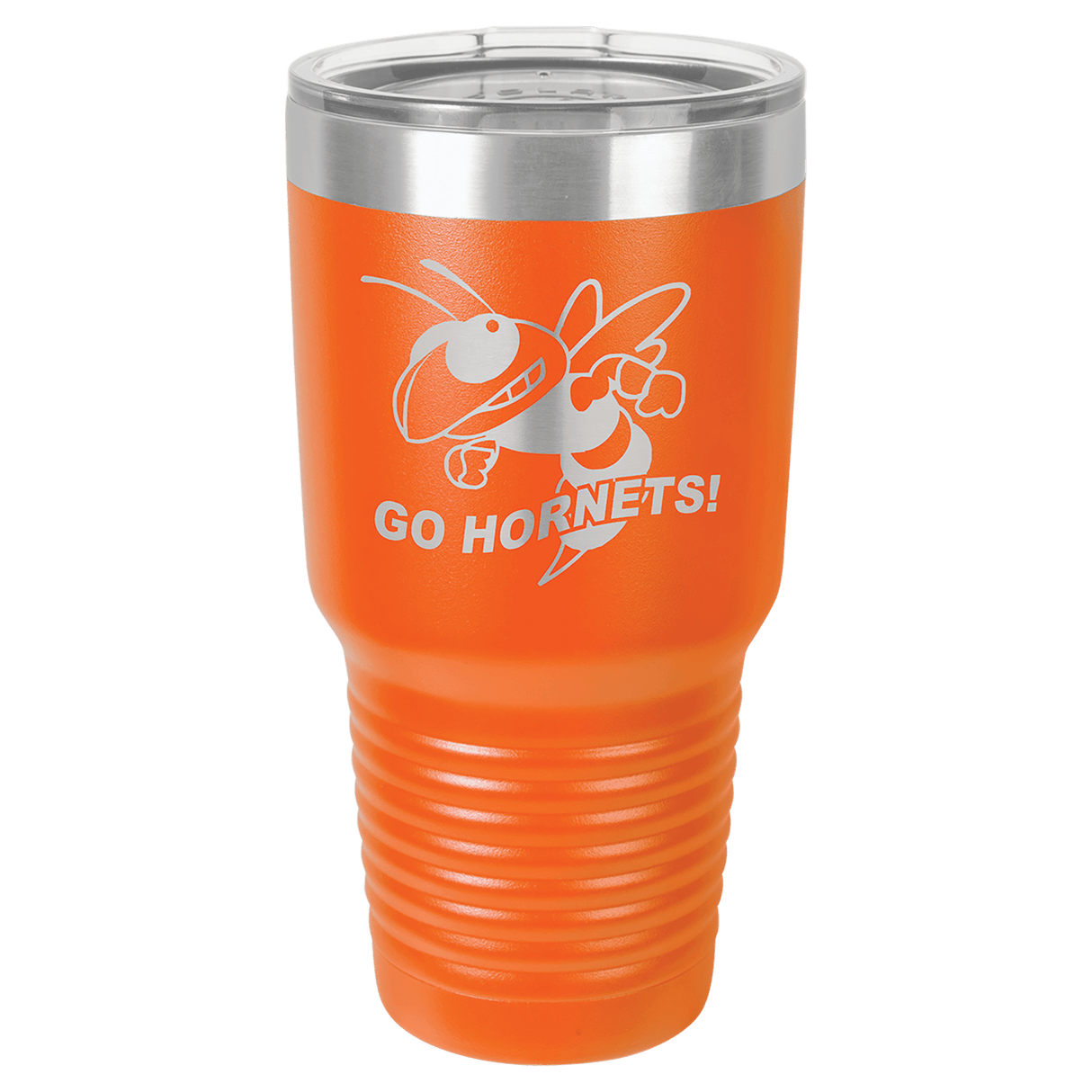 30 Oz. Polar Camel Vacuum Insulated Ringneck Tumbler With Clear Lid