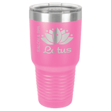 30 Oz. Polar Camel Vacuum Insulated Ringneck Tumbler With Clear Lid