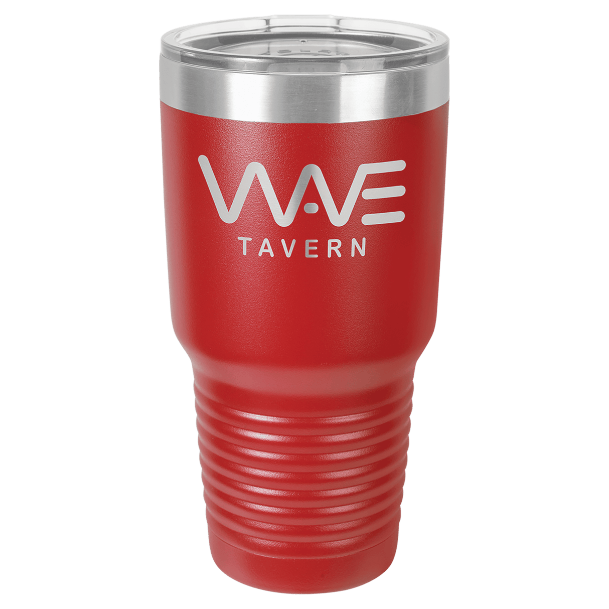 30 Oz. Polar Camel Vacuum Insulated Ringneck Tumbler With Clear Lid