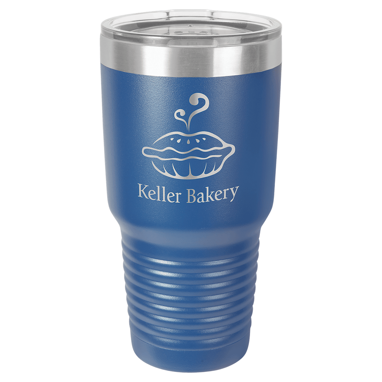 30 Oz. Polar Camel Vacuum Insulated Ringneck Tumbler With Clear Lid