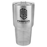 30 oz. Polar Camel Vacuum Insulated Ringneck Tumbler with Clear Lid