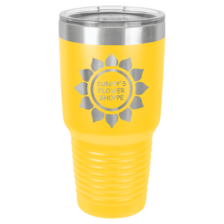 30 oz. Polar Camel Vacuum Insulated Ringneck Tumbler with Clear Lid