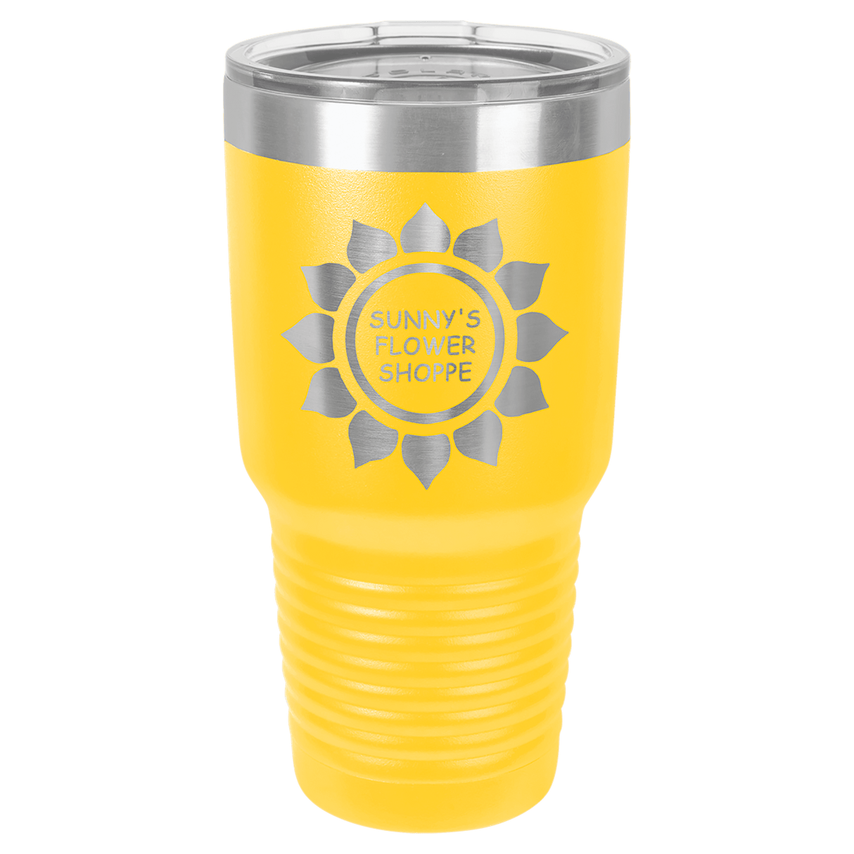 30 Oz. Polar Camel Vacuum Insulated Ringneck Tumbler With Clear Lid