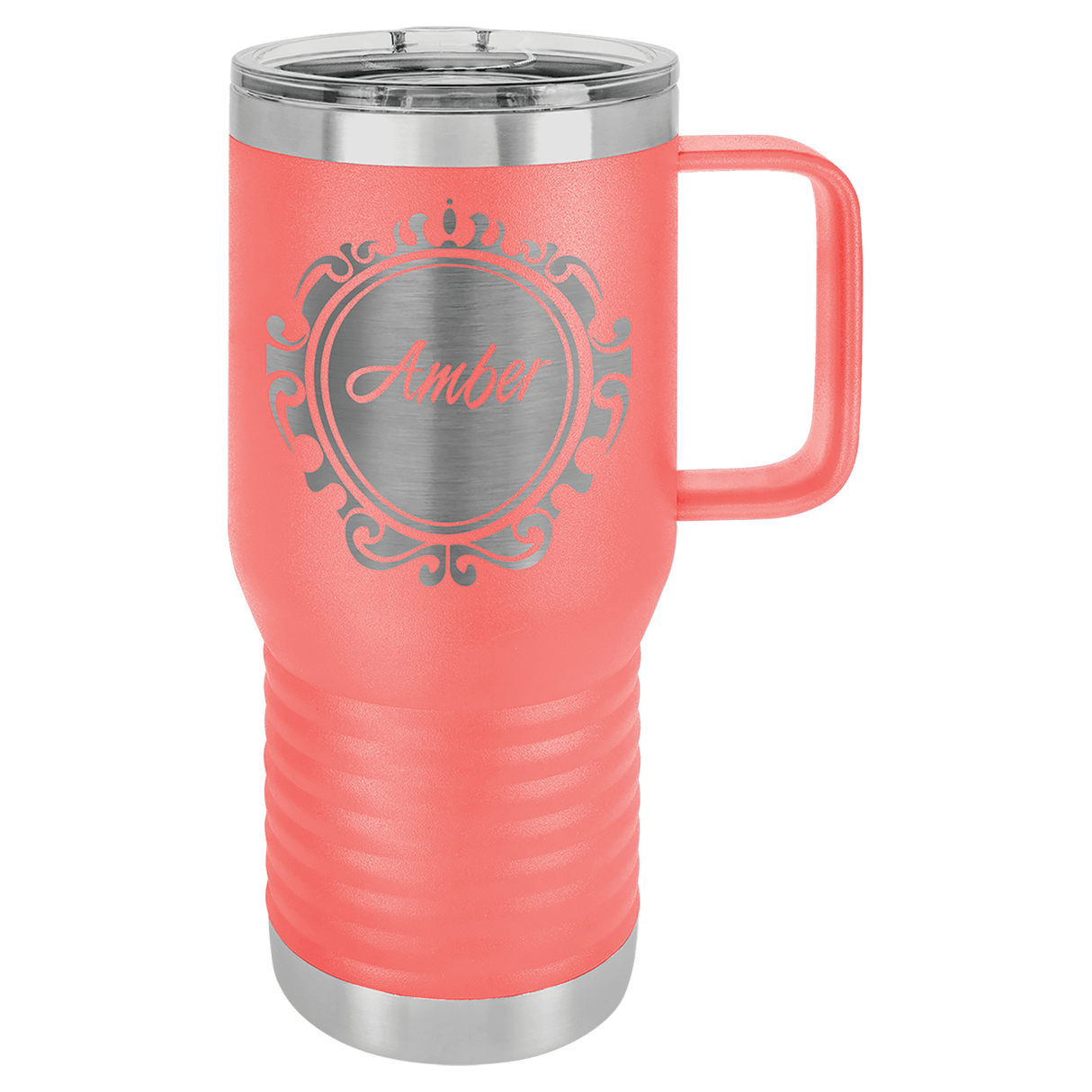 20 oz. Polar Camel Travel Mug with Clear Slider Lid