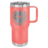 20 oz. Polar Camel Travel Mug with Clear Slider Lid