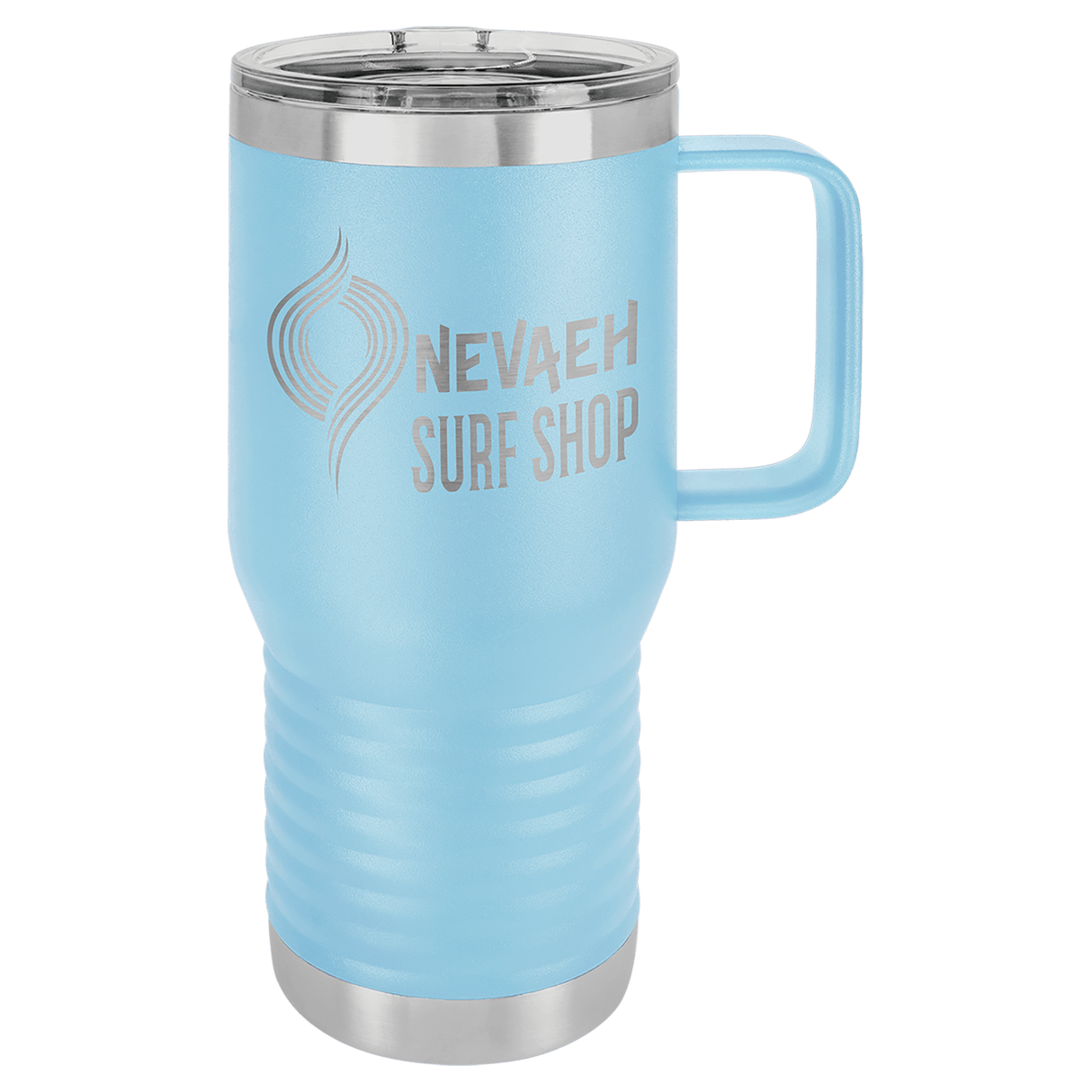 20 oz. Polar Camel Travel Mug with Clear Slider Lid