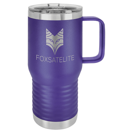 20 oz. Polar Camel Travel Mug with Clear Slider Lid