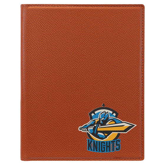 7" x 9" Basketball Small Portfolio with Notepad