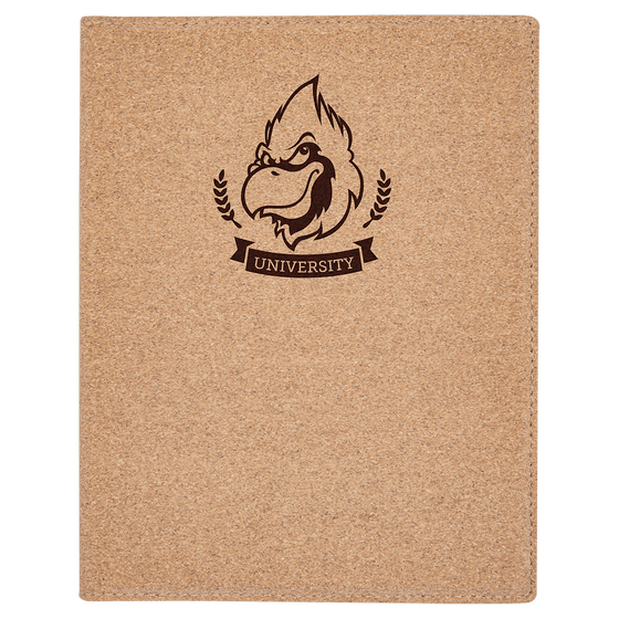 Cork Portfolio with Notepad