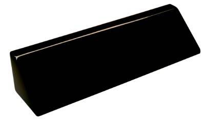 Black Piano Finish Desk Wedge