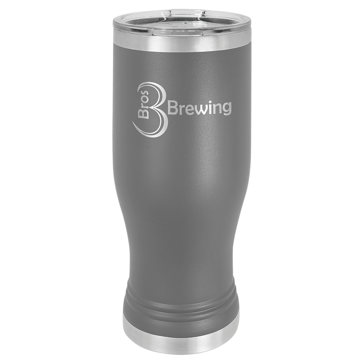 20 Oz. Polar Camel Pilsner With Clear Lid