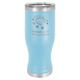 20 Oz. Polar Camel Pilsner With Clear Lid