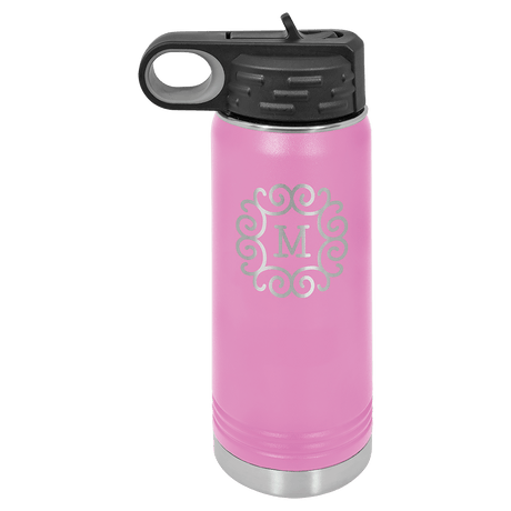 20 oz. Polar Camel Powder Coated Water Bottle